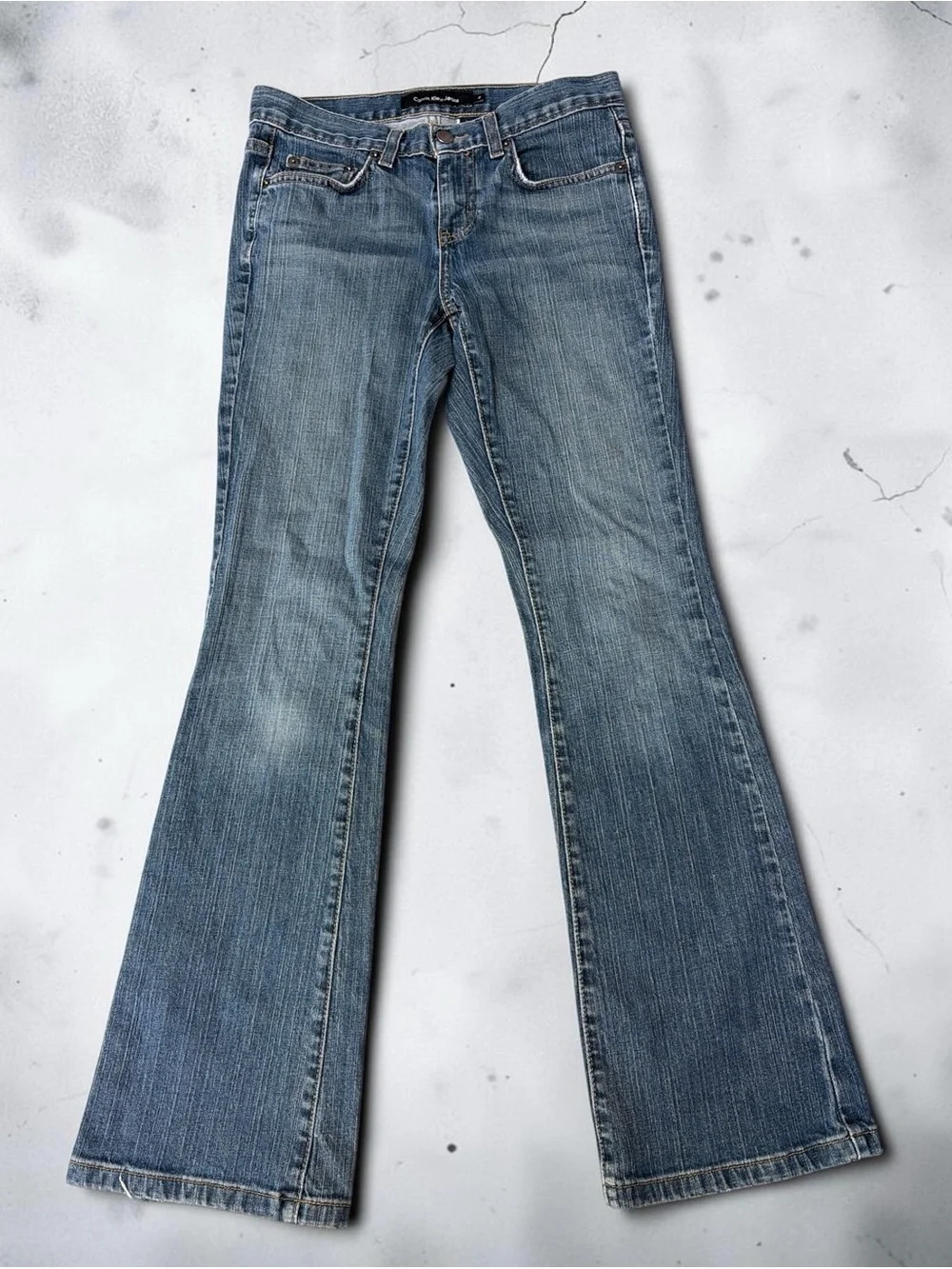 Calvin Klein Women's lowrise Y2K Jeans